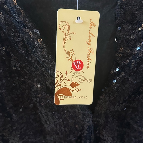 Black Sequence Blazer - Picture 2 of 2